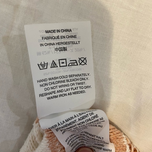 Madewelll beige top.   Size M - Picture 6 of 6